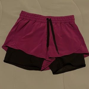 Lulu lemon running shorts